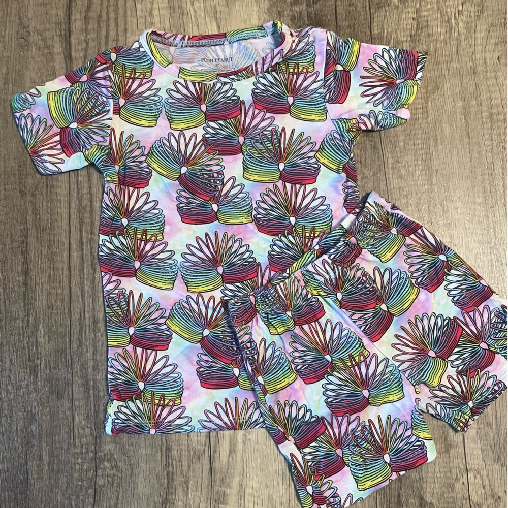 Posh Peanut Slinky Pajama Set, Size 3T